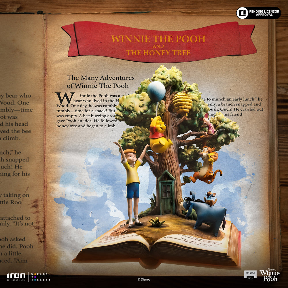 Pré-commande - Statue Winnie the Pooh and Friends (100th Anniversary) - Disney Classics - Deluxe Art Scale 1/10 - Iron Studios