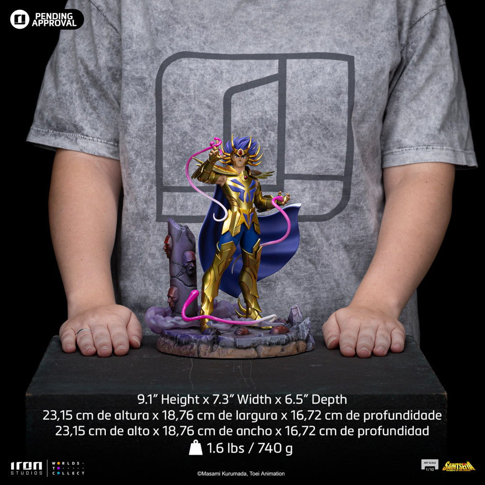 Statue Cancer Deathmask - Saint Seiya - Art Scale 1/10 - Iron Studios