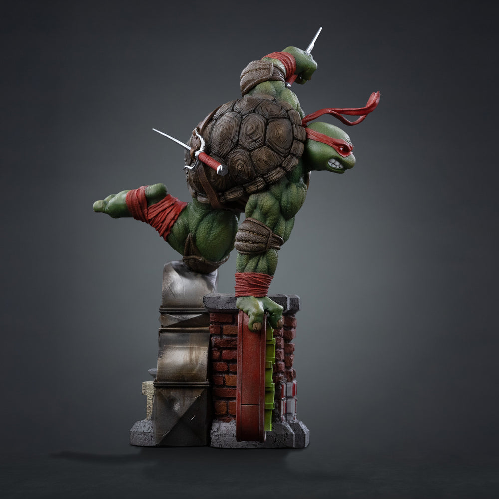 Pré-commande - Statue Raphael Unleashed - Teenage Mutant Ninja Turtles - Art Scale 1/10 - Iron Studios