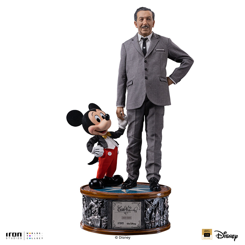 Pré-commande - Statue Walt Disney & Mickey Mouse - Disney Classics - Legacy Replica 1/4