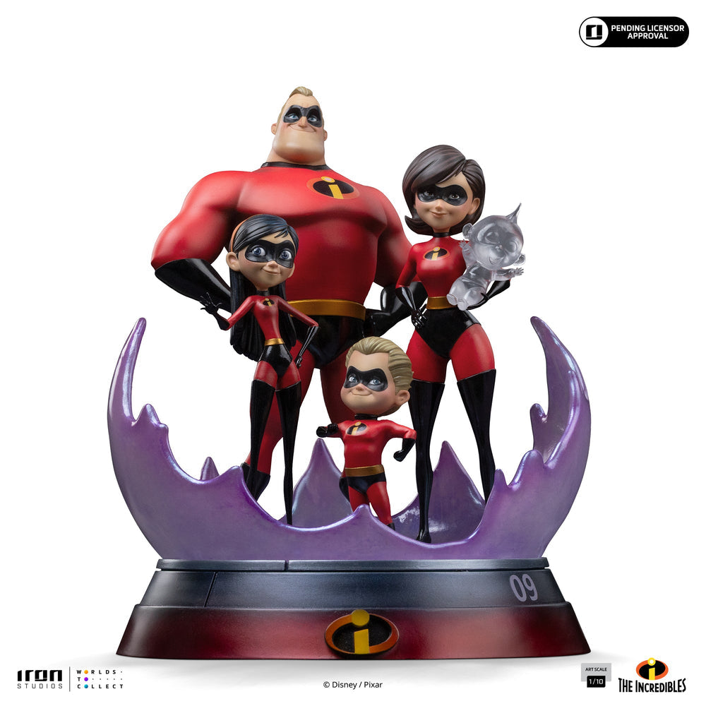 Pré-commande - Statue The Incredibles Diorama - The Incredibles - Art Scale 1/10 - Iron Studios