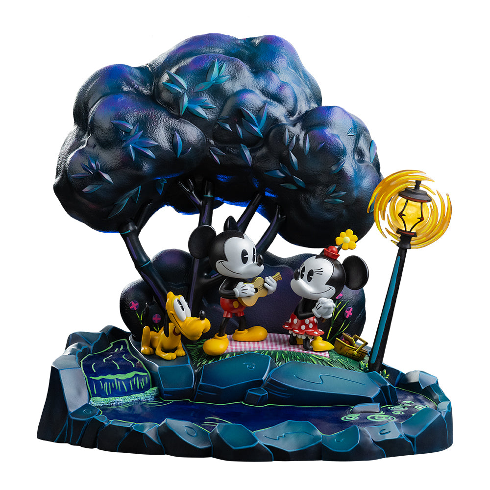 Pré-commande - Statue Mickey, Minnie and Pluto's Day at the Park - Disney Classics - Deluxe Art Scale 1/10