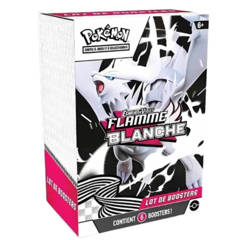 Bundle 6 boosters Pokémon Flamme Blanche EV10.5 - Français