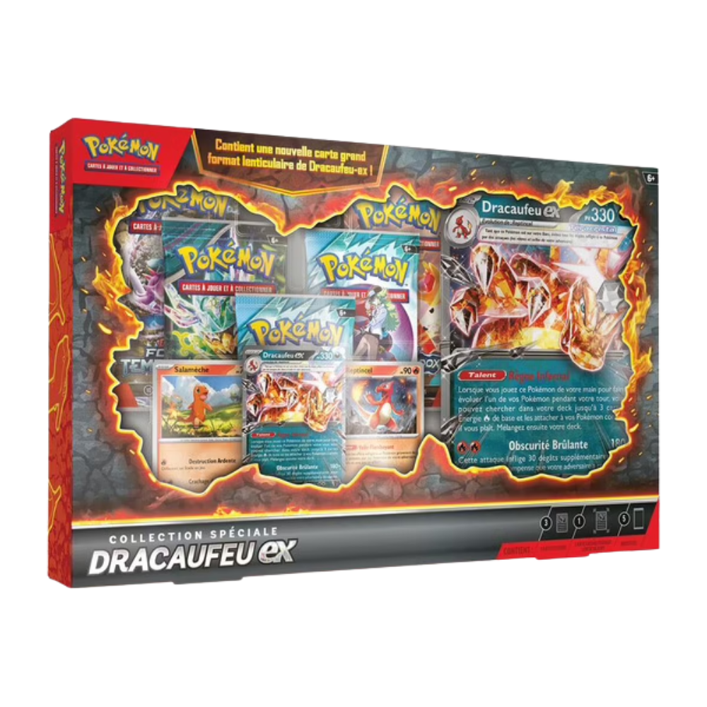 Coffret Pokémon Collection Spéciale Dracaufeu Ex - Français