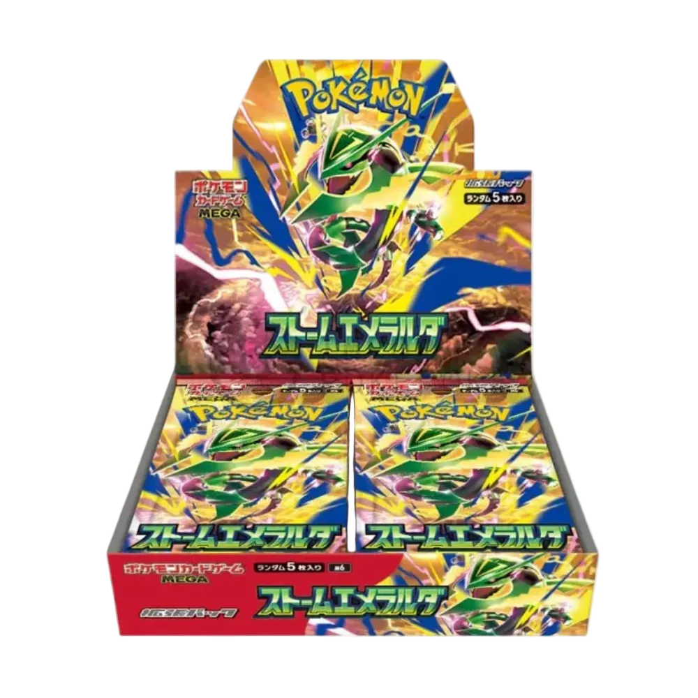 Display de 30 boosters Pokémon Storm Emeralda M6 - Chinois