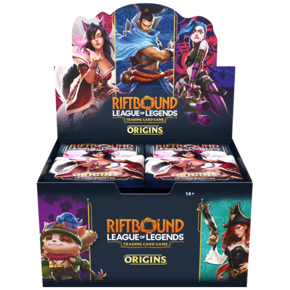 Boite de 24 Boosters RiftBound (League of Legends) Set 1 Origins - Anglais