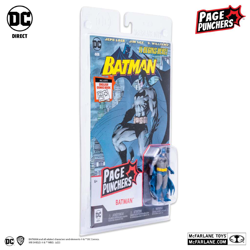 Dc page punchers batman + comic 3inch af