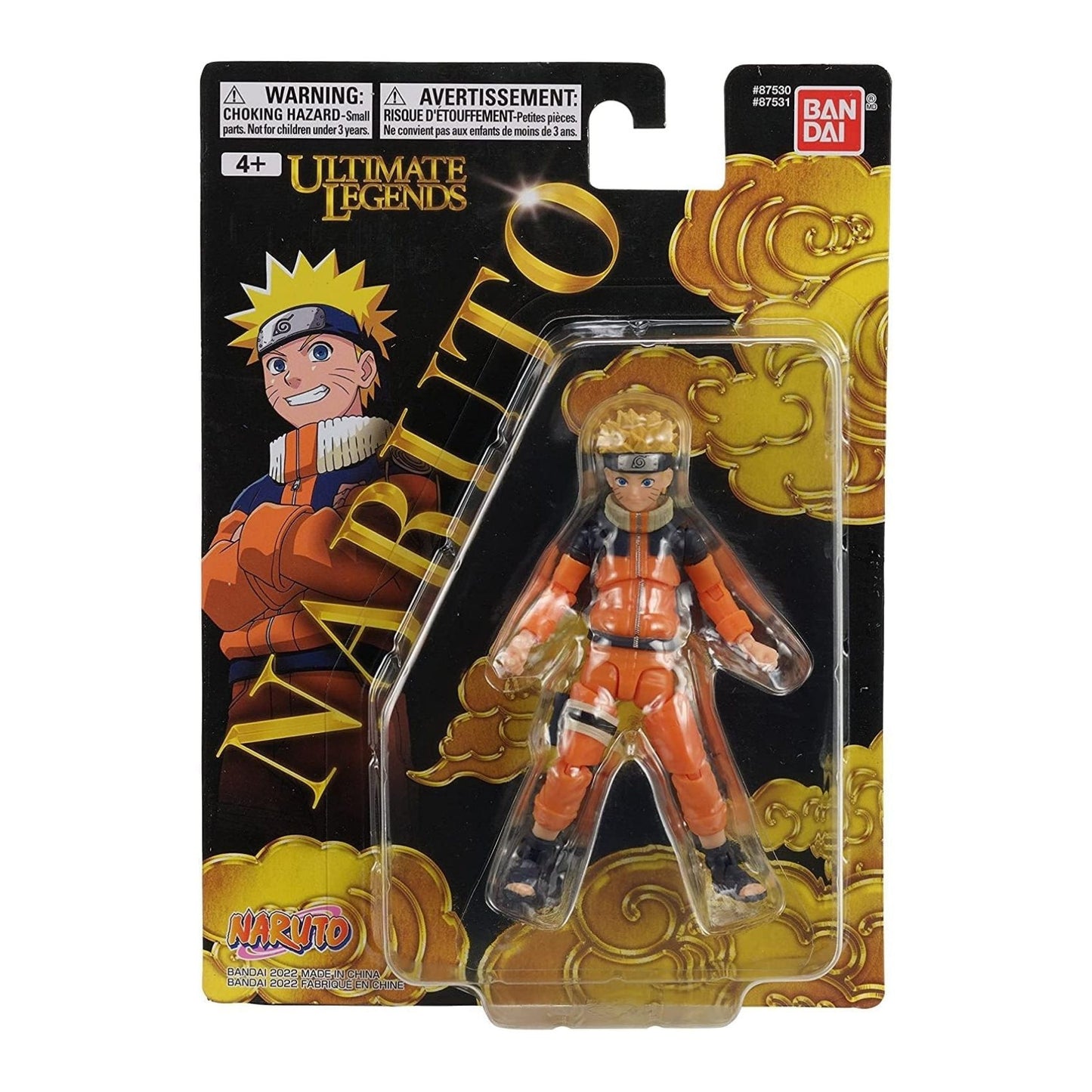 BANDAI Namco Entertainment Ultimate Legends – Naruto – Figurine d'action de 12,7 cm 🌀🔥🍥