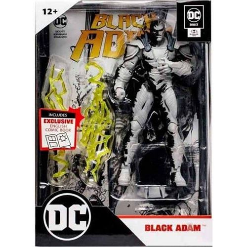 McFarlane DC Direct Page Punchers Black Adam with Comic 15x28cm