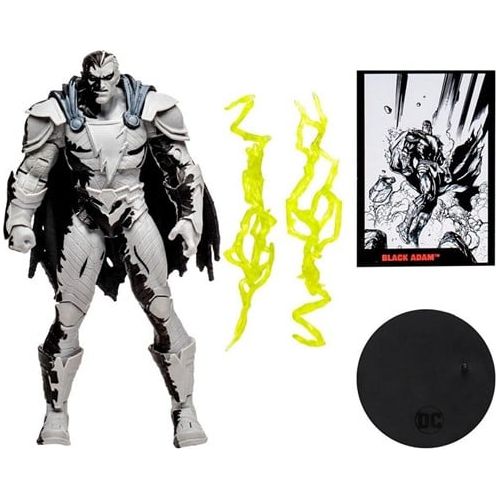McFarlane DC Direct Page Punchers Black Adam with Comic 15x28cm