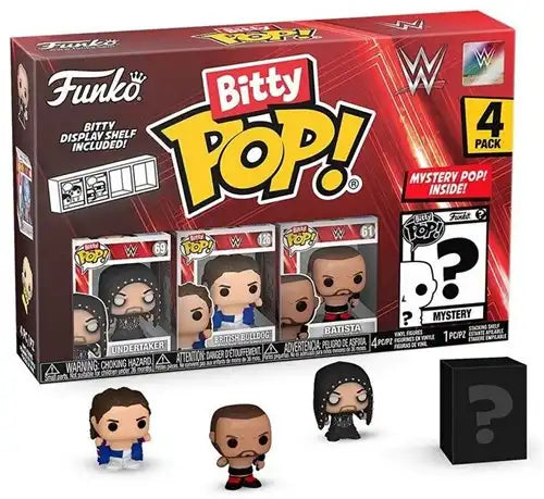 Bitty POP! WWE 4-Pack