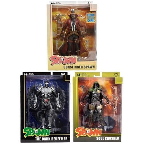 McFarlane Spawn WV2 assortis 15x28cm ( 3 figurine)