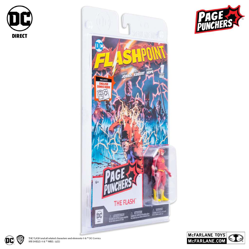 Dc page punchers flash + comic 3 pouce af