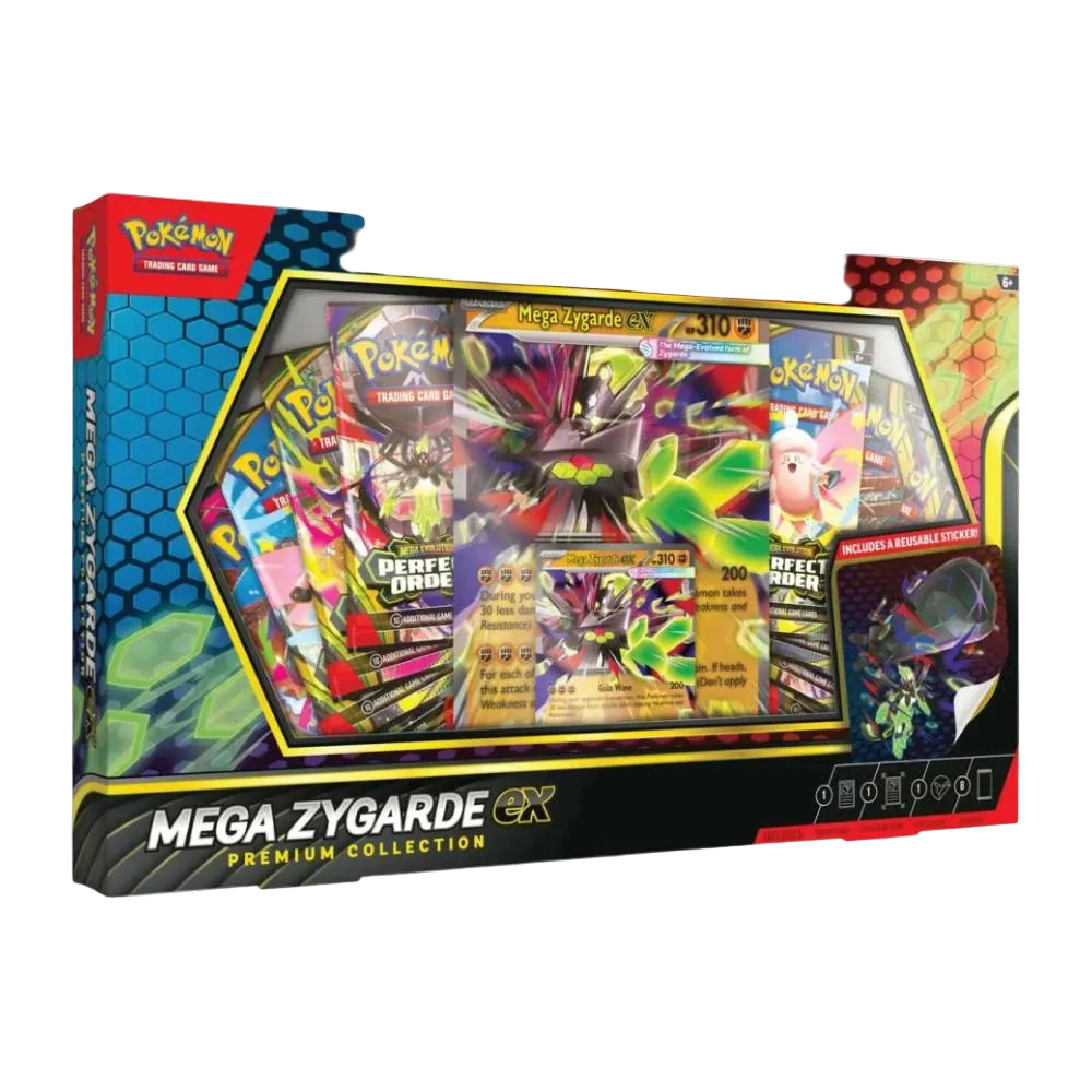 Coffret Pokémon Mega Zygarde ex Premium Collection
- Français