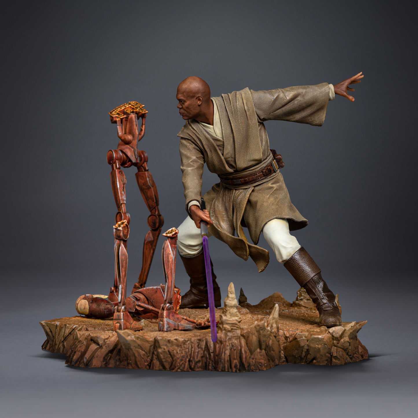 Mace Windu art scale 1/10