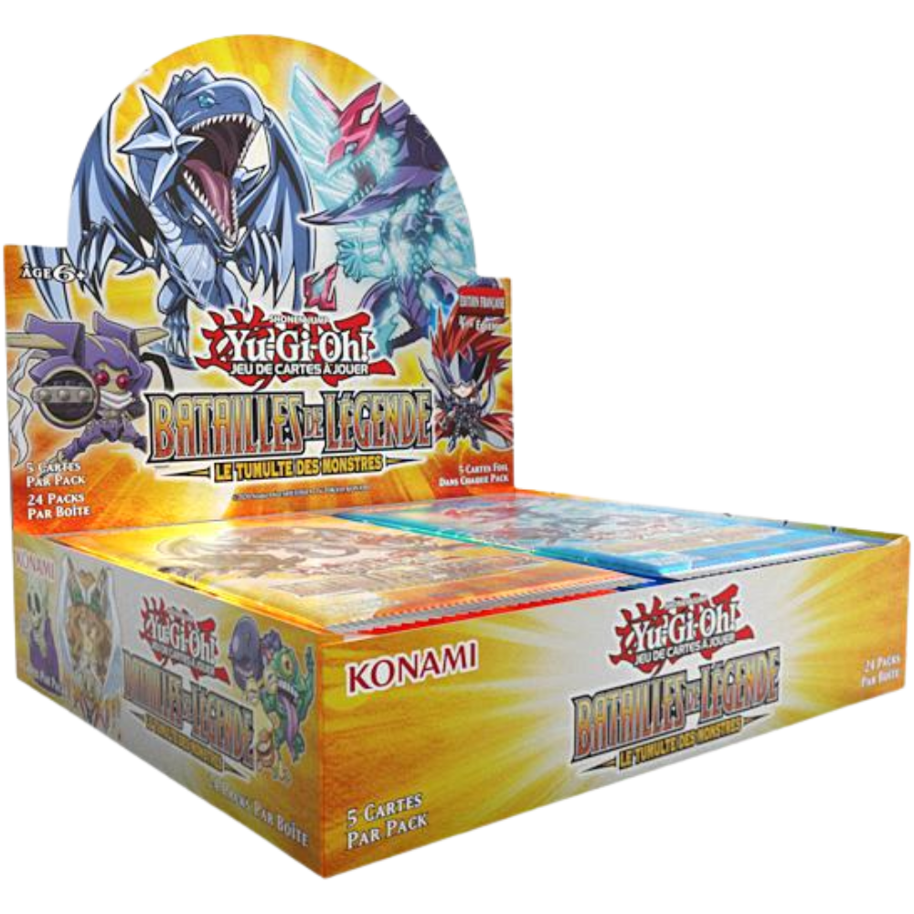Boite de 24 boosters Yu-Gi-Oh! - Batailles de Légende : Le Tumulte des Monstres - Français