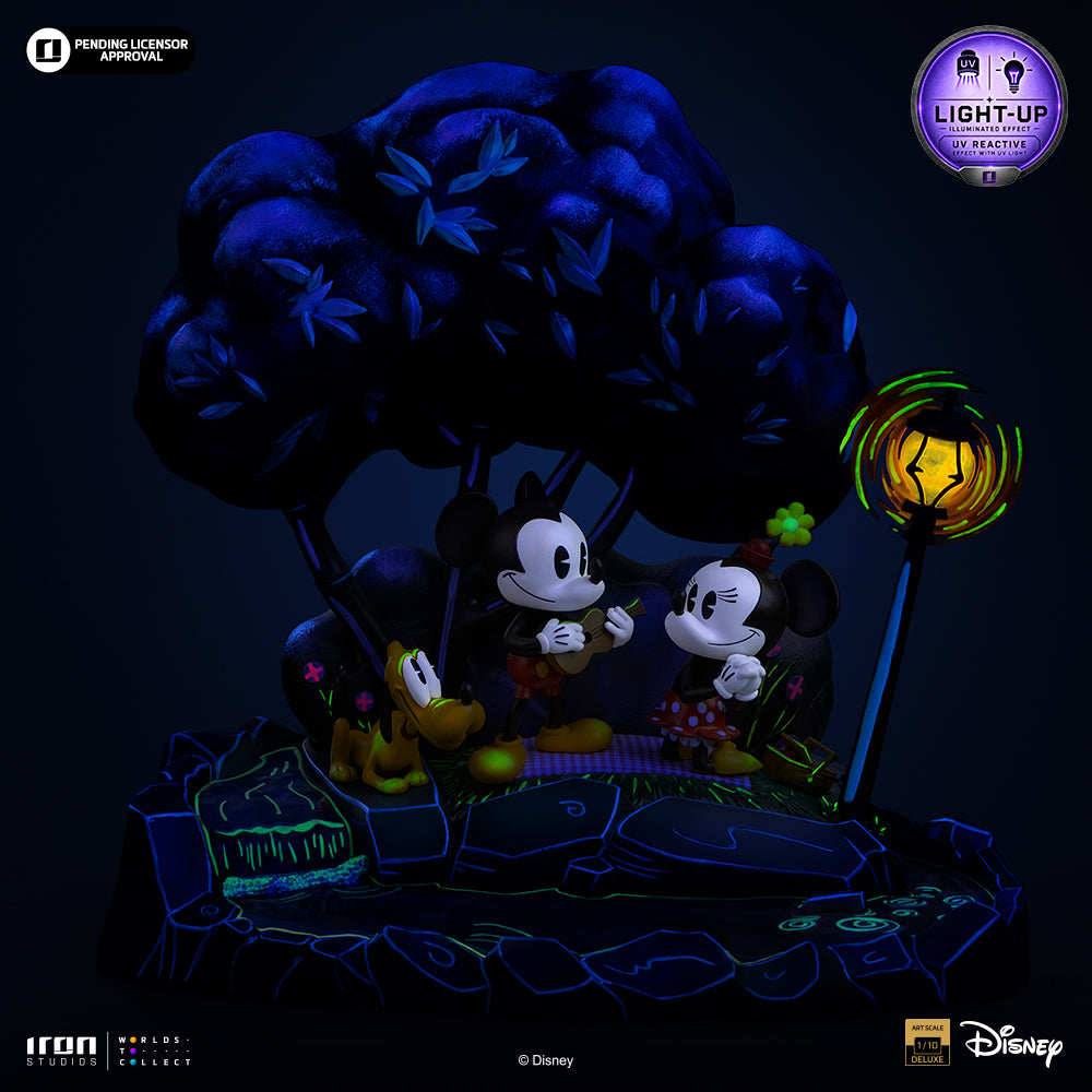 Pré-commande - Statue Mickey, Minnie and Pluto's Day at the Park  - Disney Classics - Deluxe Art Scale 1/10