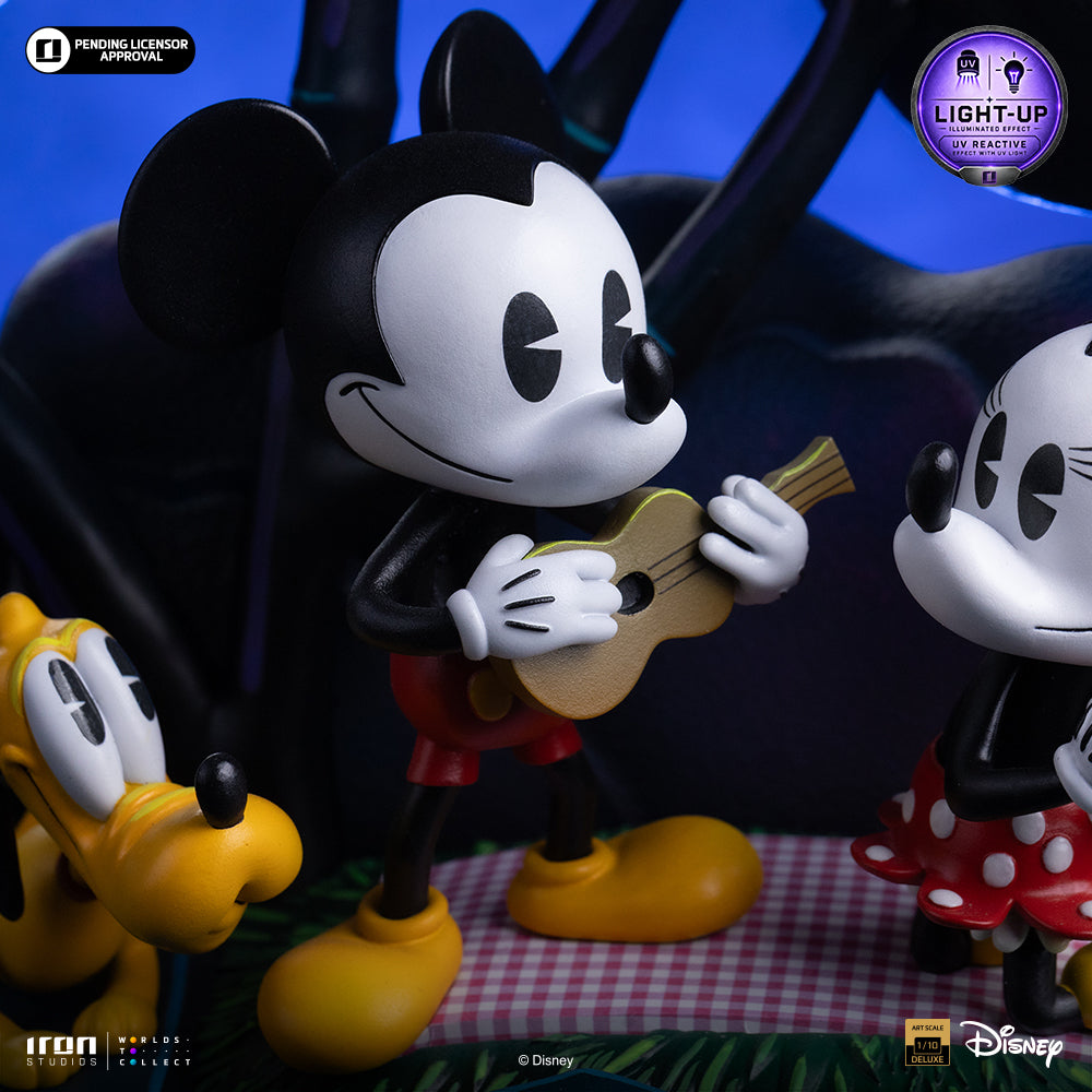 Pré-commande - Statue Mickey, Minnie and Pluto's Day at the Park  - Disney Classics - Deluxe Art Scale 1/10