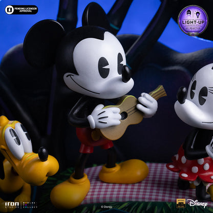 Pré-commande - Statue Mickey, Minnie and Pluto's Day at the Park  - Disney Classics - Deluxe Art Scale 1/10