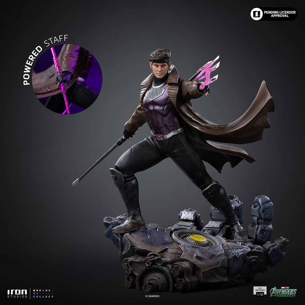 Pré-commande - Statue Gambit - Avengers: Doomsday - BDS Art Scale 1/10
