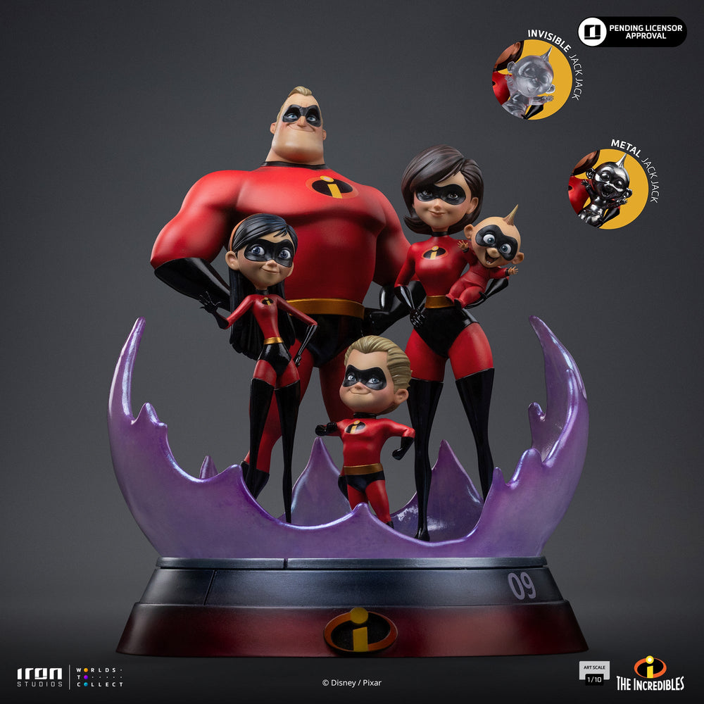 Pré-commande - Statue The Incredibles Diorama - The Incredibles - Art Scale 1/10 - Iron Studios