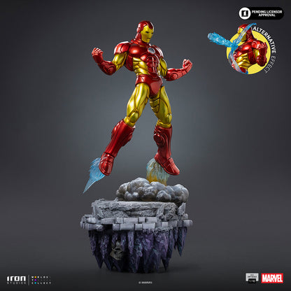Pré-commande - Iron Man Deluxe - Infinity Gauntlet Diorama - BDS Art Scale 1/10 - Iron Studios