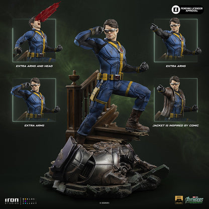 Pré-commande - Statue Cyclops Deluxe ver. - Avengers: Doomsday - Legacy Replica 1/4 - Iron Studios
