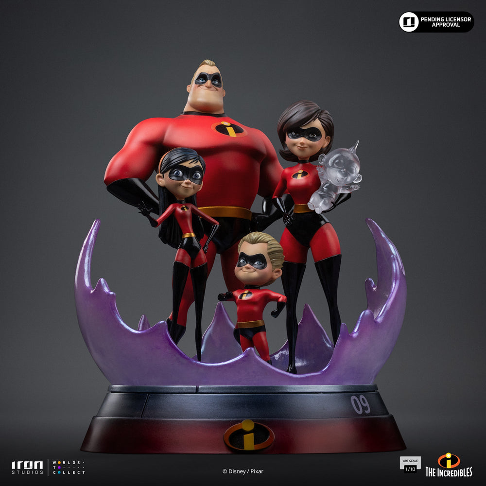 Pré-commande - Statue The Incredibles Diorama - The Incredibles - Art Scale 1/10 - Iron Studios