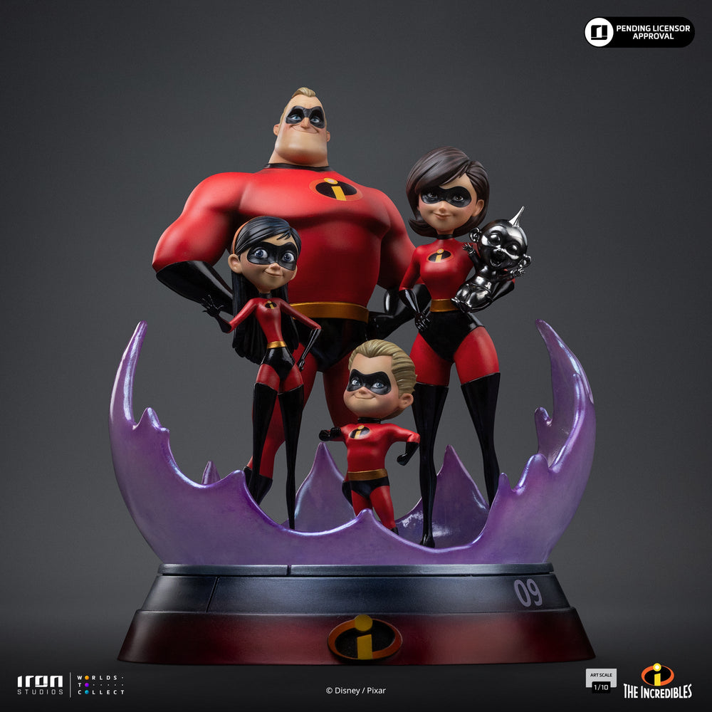 Pré-commande - Statue The Incredibles Diorama - The Incredibles - Art Scale 1/10 - Iron Studios