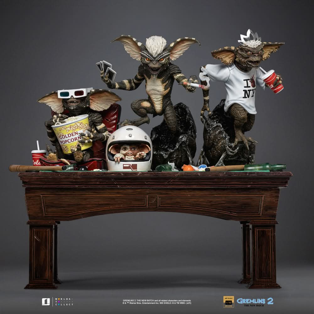 Statue Gremlins Diorama - Gremlins 2 - Art Scale 1/10 - Iron Studios