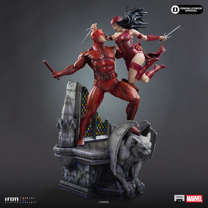 Pré-commande - Statue Daredevil and Elektra - Marvel Comics - Diorama 1/6 - Iron Studios