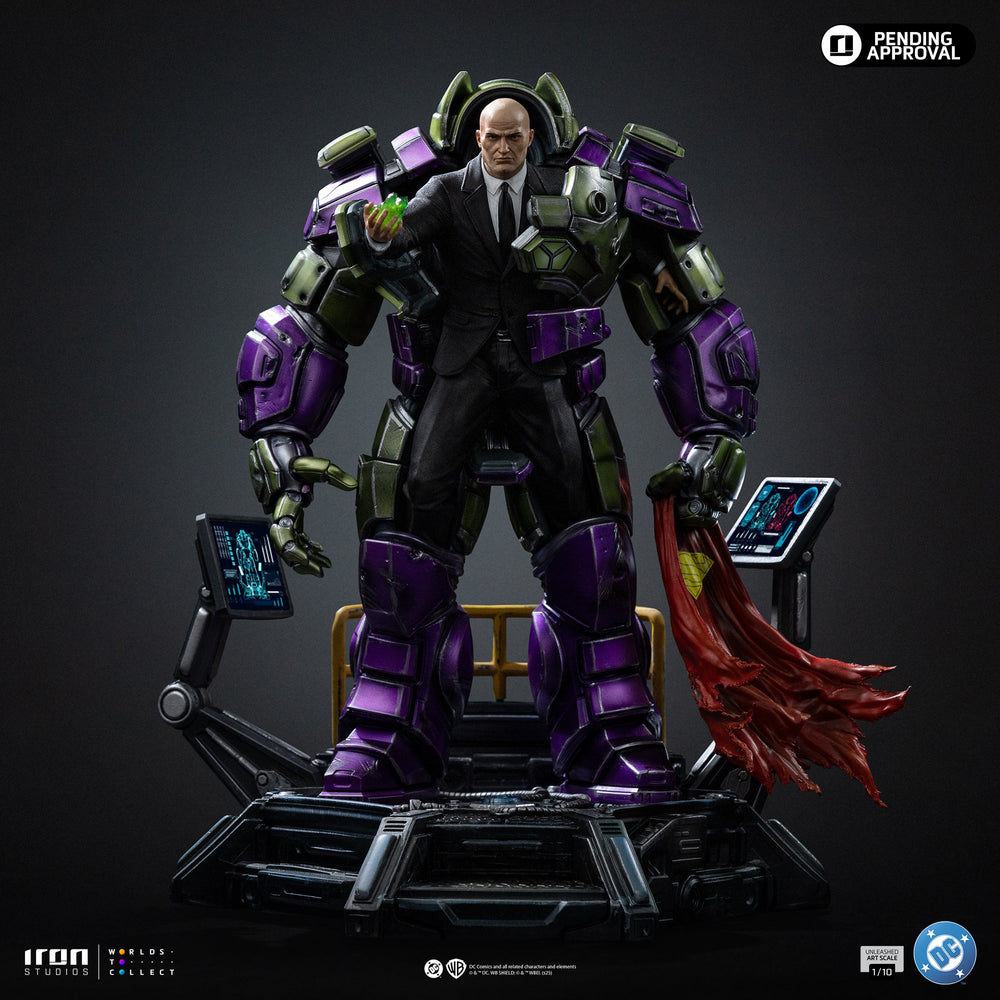 Pré-commande - Lex Luthor Unleashed - DC Comics - Deluxe Art Scale 1/10 - Iron Studios