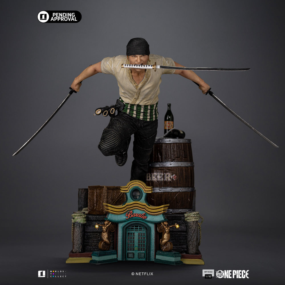 Statue Roronoa Zoro - One Piece - Art Scale 1/10 - Iron Studios