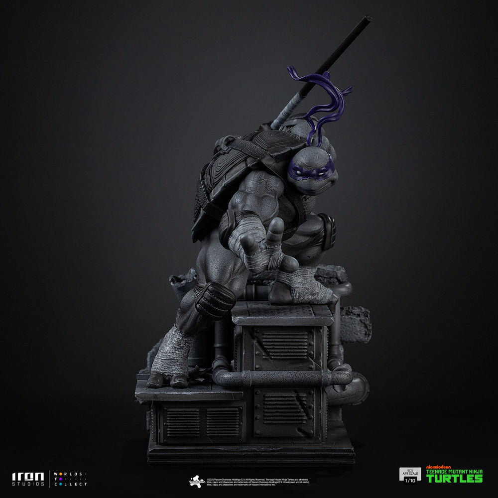 Donatello (Black and White Variant) - Teenage Mutant Ninja Turtles - BDS Art Scale 1/10 - Iron Studios