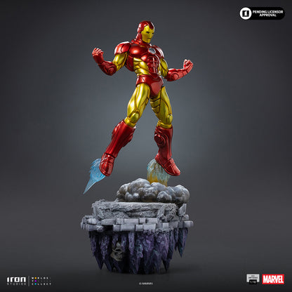 Pré-commande - Iron Man Deluxe - Infinity Gauntlet Diorama - BDS Art Scale 1/10 - Iron Studios