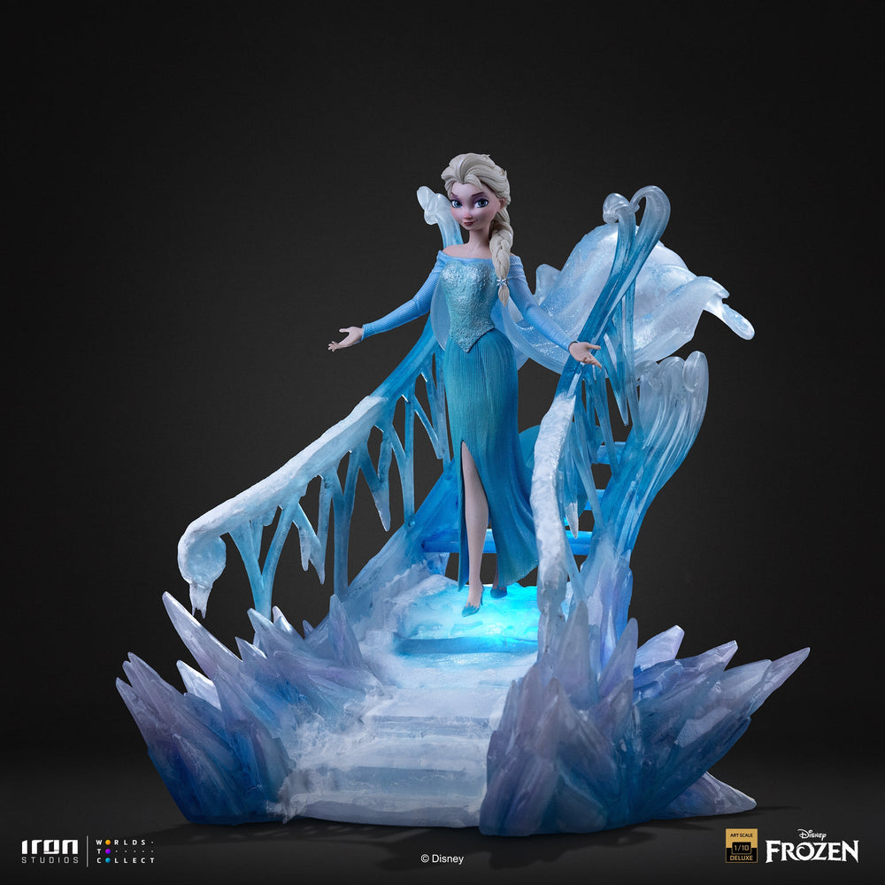 Pré-commande - Statue Elsa Deluxe – Frozen – Art Scale 1/10 – Iron Studios