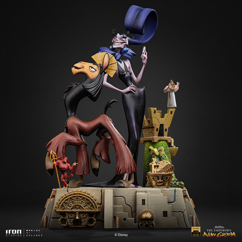 Pré-commande - Statue Kuzko and Yzma - The Emperor's New Groove - Deluxe Art Scale 1/10 - Iron Studios