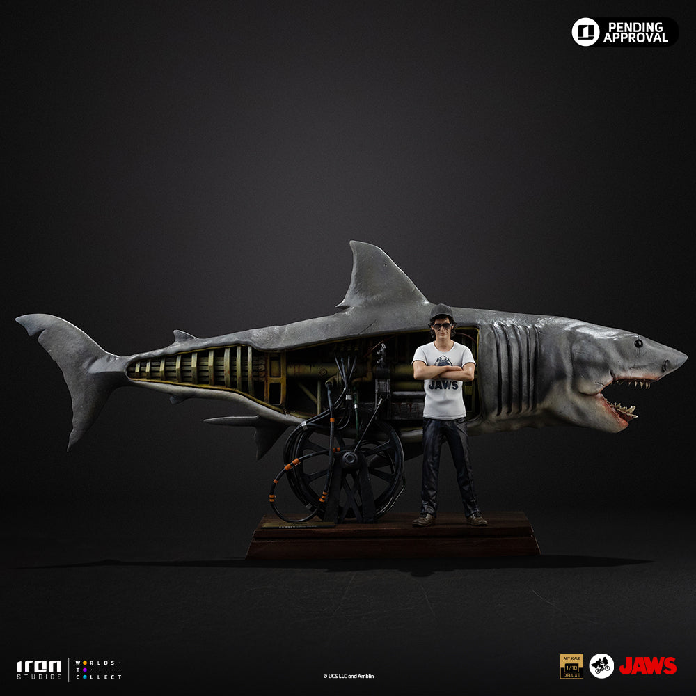Pré-commande - Statue Steven Spielberg (Jaws 50th Anniversary) - Jaws - Art Scale 1/10 - Iron Studios