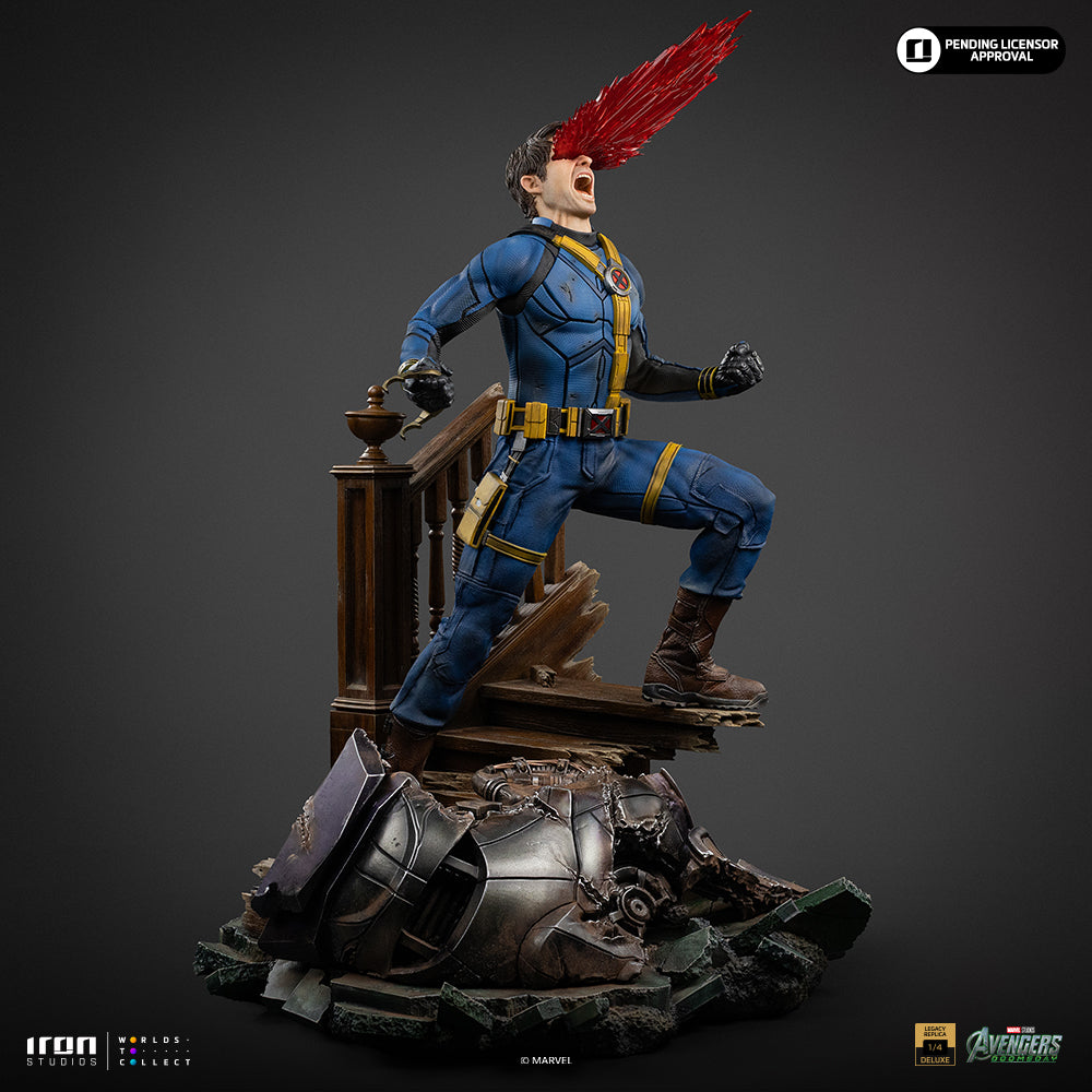 Pré-commande - Statue Cyclops Deluxe ver. - Avengers: Doomsday - Legacy Replica 1/4 - Iron Studios