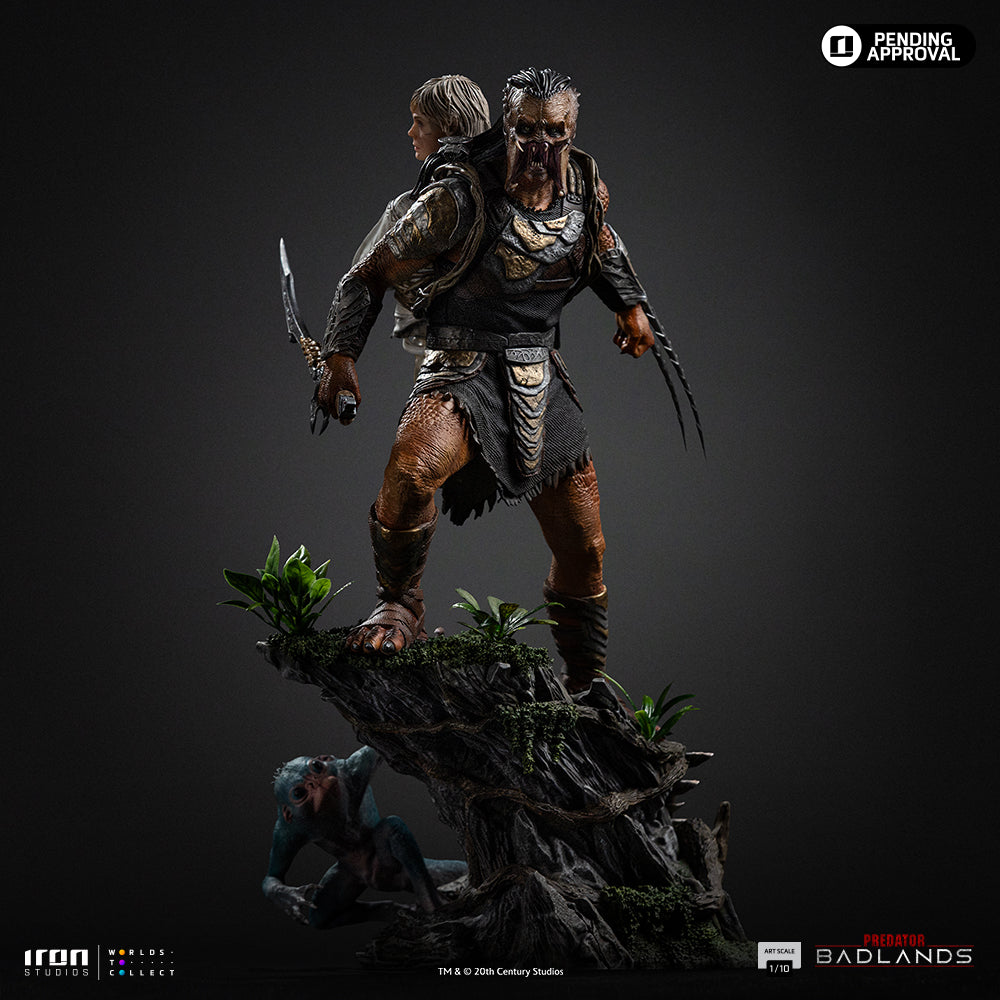 Pré-commande - Statue Predator Dek & Thia - Predator: Badlands - Art Scale 1/10 - Iron Studios