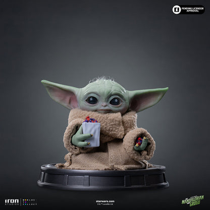 Statue Grogu Popcorn Time - Mandalorian and Grogu Movie - Grogu Collection - Iron Studios