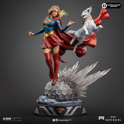 Pré-commande - Supergirl & Krypto - Supergirl Movie - Art Scale 1/10