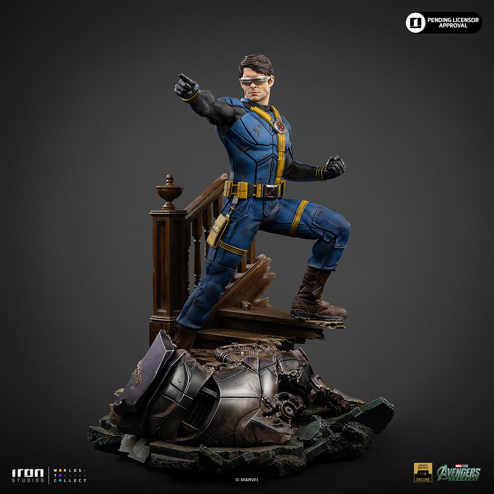 Pré-commande - Statue Cyclops Deluxe ver. - Avengers: Doomsday - Legacy Replica 1/4 - Iron Studios