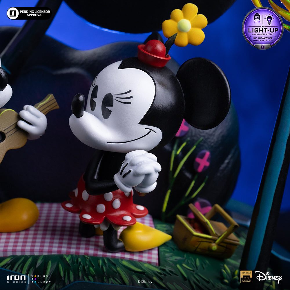 Pré-commande - Statue Mickey, Minnie and Pluto's Day at the Park  - Disney Classics - Deluxe Art Scale 1/10