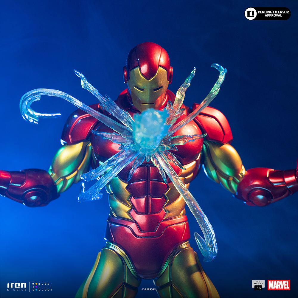 Pré-commande - Iron Man Deluxe - Infinity Gauntlet Diorama - BDS Art Scale 1/10 - Iron Studios