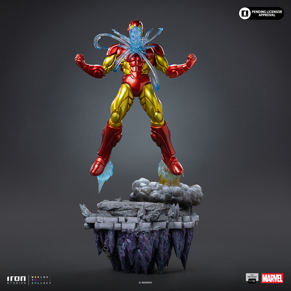 Pré-commande - Iron Man Deluxe - Infinity Gauntlet Diorama - BDS Art Scale 1/10 - Iron Studios