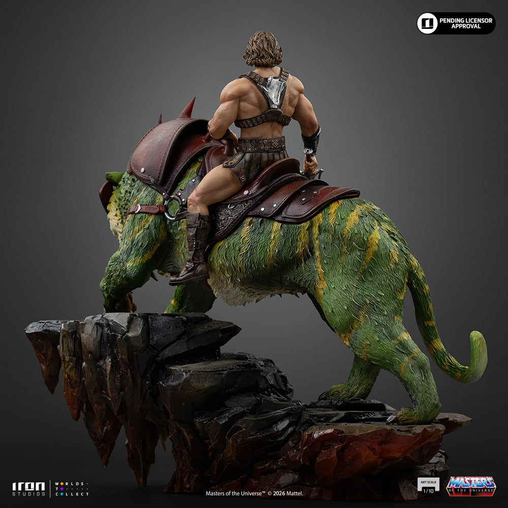Pré-commande - Statue He-Man and Battle Cat - Masters of the Universe Movie - Deluxe Art Scale 1/10 - Iron Studios
