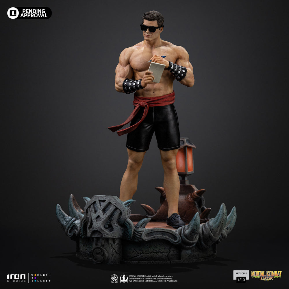 Pré-commande - Statue Johnny Cage - Mortal Kombat - Art Scale 1/10 - Iron Studios
