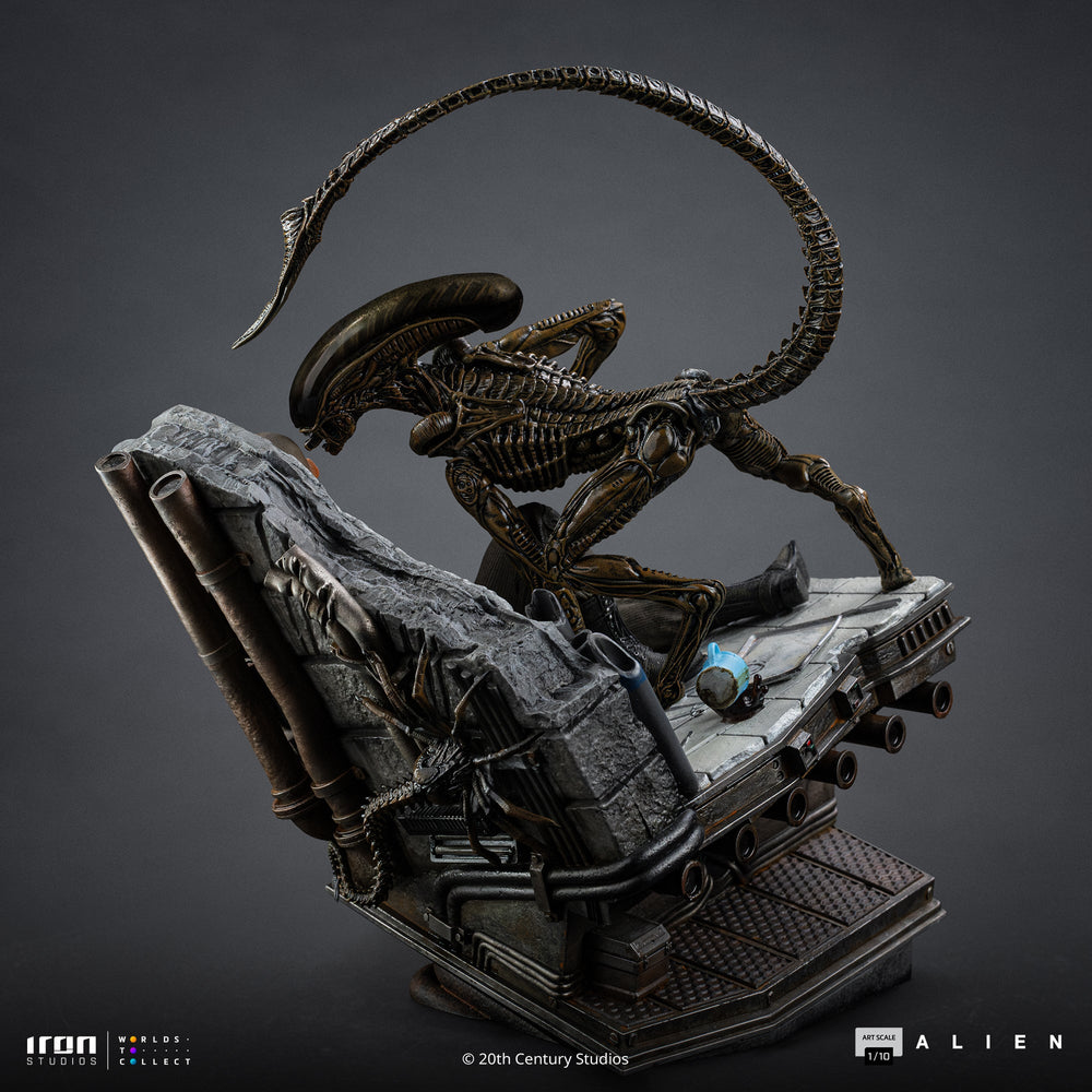 Pré-commande - Statue Ellen Ripley and Dog Alien - Alien 3 - Art Scale 1/10 - Iron Studios
