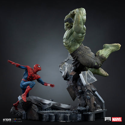 Pré-commande - Statue Spider-Man vs Hulk - Spider-Man: Brand New Day - Art Scale 1/10 - Iron Studios